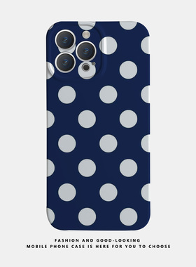 适用苹果华为小众白色圆圈情侣iPhone17 13promax15/14pronova10p50E/mate40iQOO12opporeno8/9手机壳荣耀80