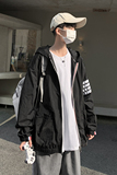 情侣四条杠防晒衣2021新款夏季韩版皮肤衣防晒服外套4002-176，男装夹克，星座1018