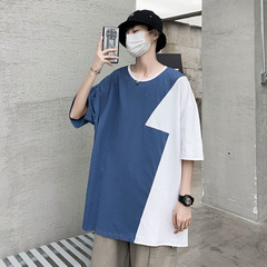 New cotton short sleeve T-shirt for men in summer