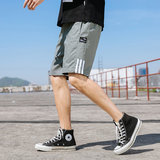 2021男士纯棉休闲短裤ins潮青少年运动裤夏季-4002-K803-P23，男装休闲裤，星座1018