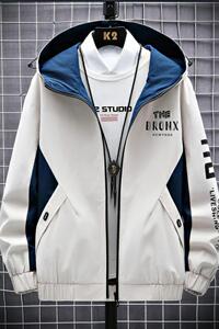 2021新品男潮流百搭春秋季连帽夹克青少年上衣4002-JK801-P58图片