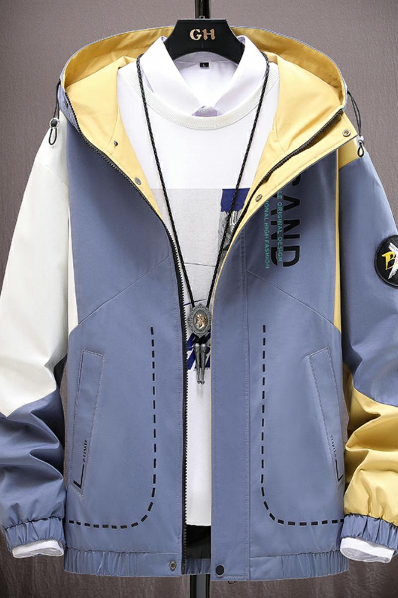 2021新品男潮流百搭春季连帽夹克青少年上衣4002-JK2100-P55,男装夹克,星座1018