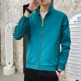 21春秋立领夹克外套男ins潮休闲户外服棒球运动服4002-J552，男装夹克，星座1018