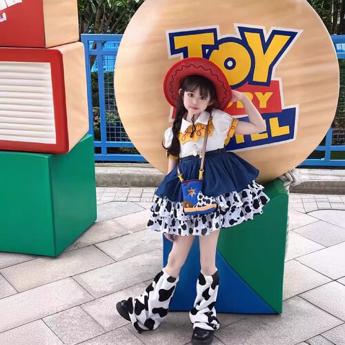 迪士尼穿搭翠丝cosplay公主裙