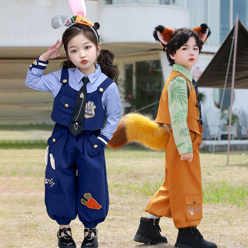 朱迪尼克cos服迪士尼游园穿搭