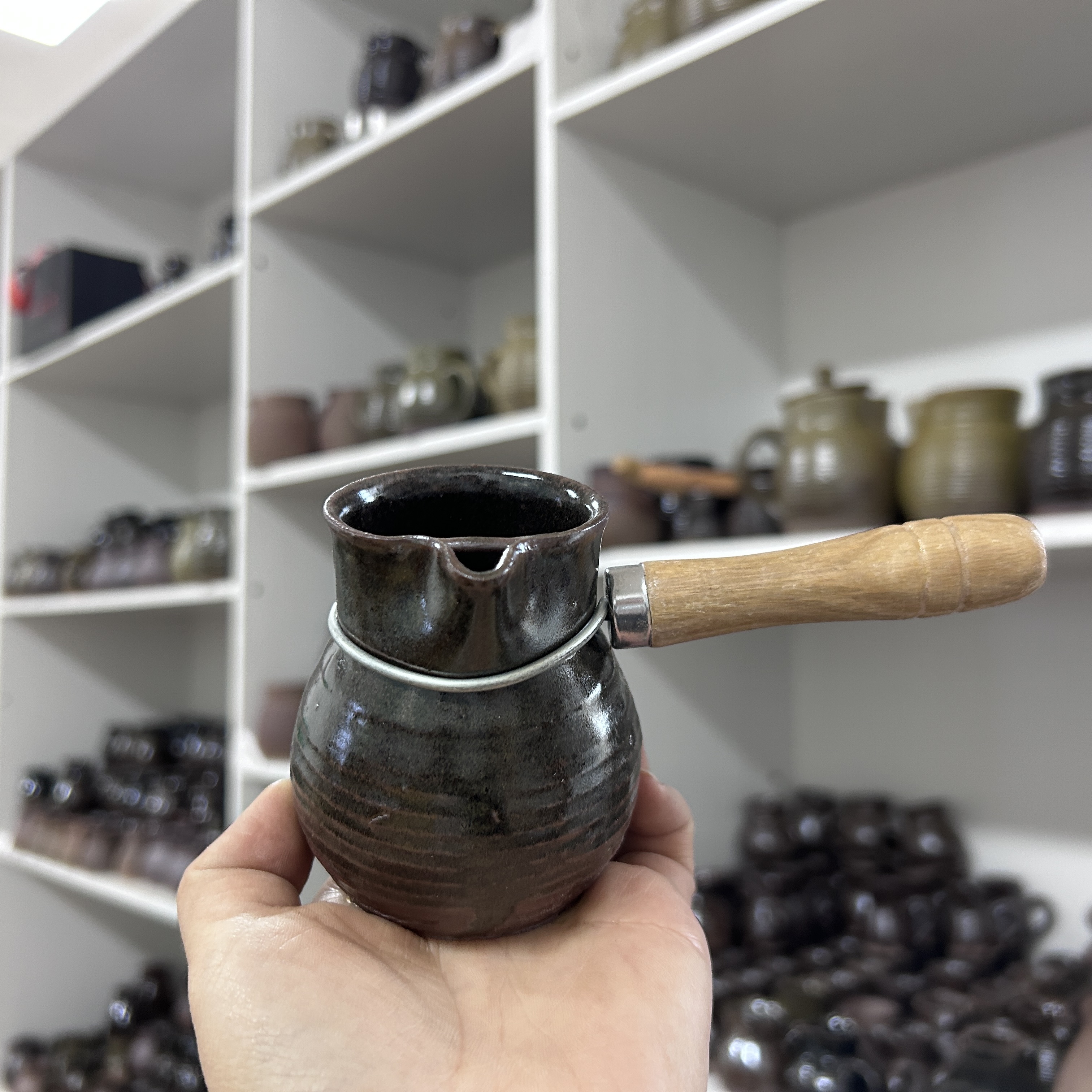 手工土陶粗陶罐罐罐茶耐高温中式