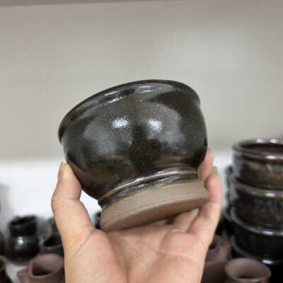 嘉瑞粗陶手工制作高温烧制蒜窝