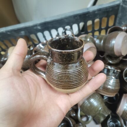 甘肃罐罐茶煮茶罐熬茶罐土陶茶具能明火耐高温围炉煮茶器粗陶传统
