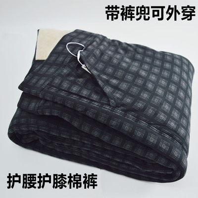 妈妈驼绒棉裤秋冬新款裤子中老年女裤中年人冬季加绒加厚外穿长裤