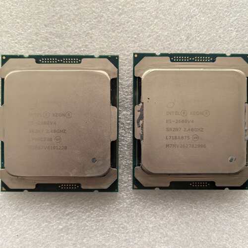 议价E5-2680v4 CPU，14核心28线程，主可维修翻新