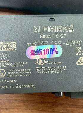 议价6ES7138-4DB03-0AB0，裸机，橙色漂可维修翻新