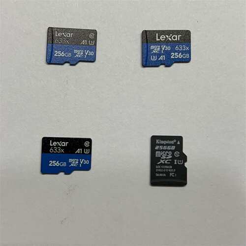 议价Lexar雷克沙256G+microSD卡，633x+U3可维修翻新