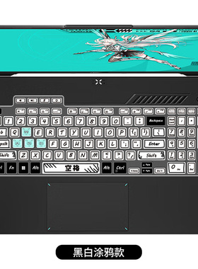 适用华硕天选6/5 Pro键盘膜FX608L/FA607P电脑配件屏幕保护防窥膜