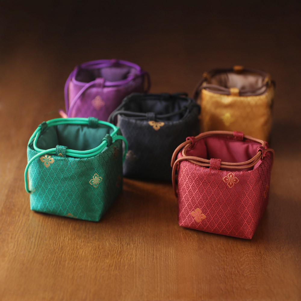 春泥棉布加厚收纳旅行包茶叶罐茶杯茶具布袋茶壶织锦菱花布包,餐饮具,茶道/零配,淘宝优惠券,粉丝福利购,淘宝优惠卷