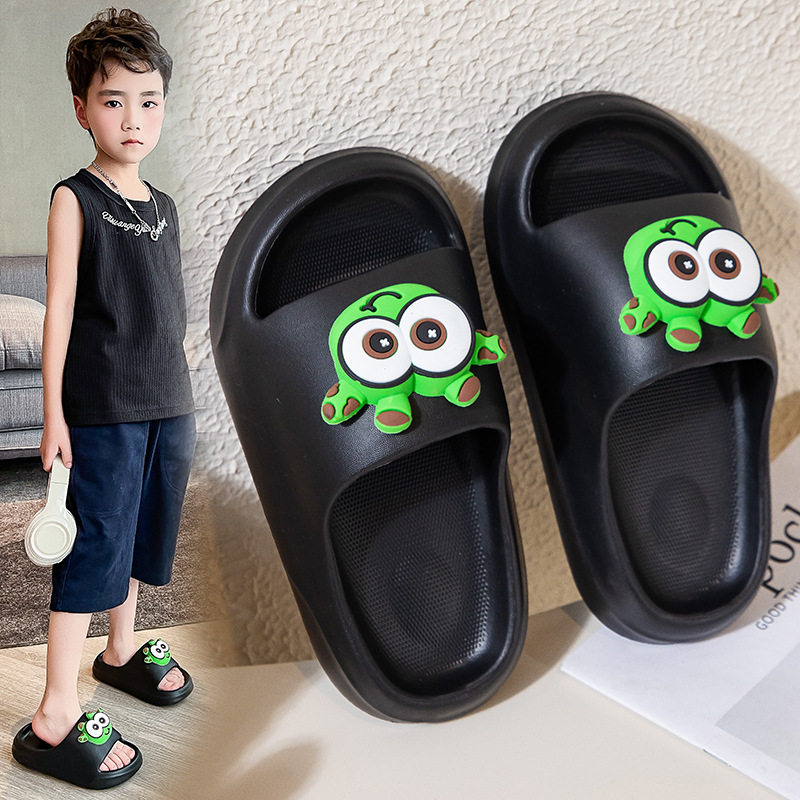 可爱卡通2026新款亲子凉拖鞋休闲居家防滑软底儿童小孩男女童拖鞋