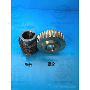 兰州星火CW6163D CW6180D车床溜板箱30齿铜蜗轮 蜗杆