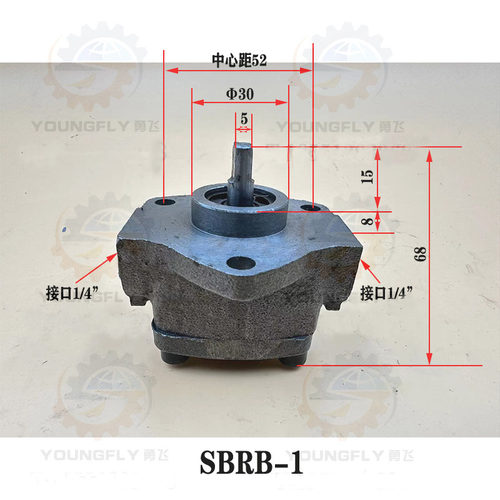 SBRB-6三角双向摆线泵润滑泵