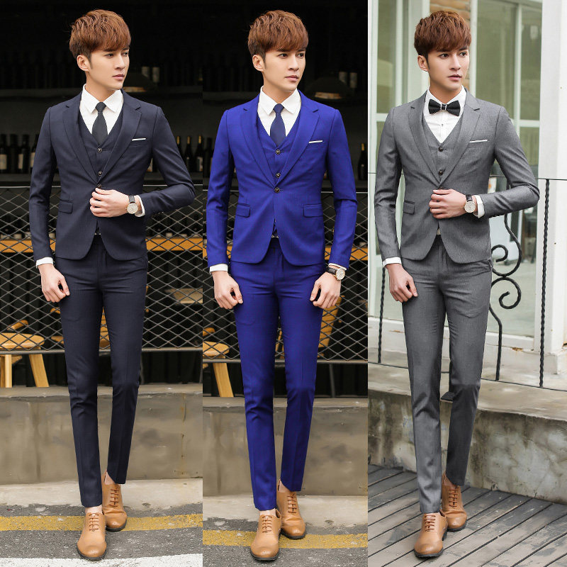 Costume homme en coton pour automne - Ref 1557027 Image 5