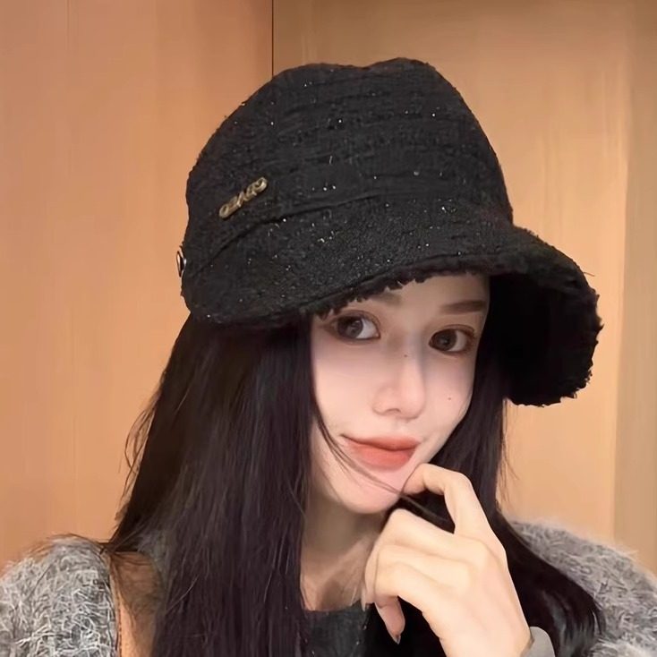 韩系双面戴小香风鸭舌帽女显脸小