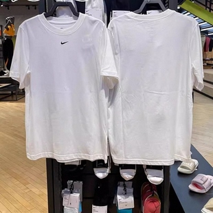 nk品牌当季新款女子时尚休闲运动短袖T恤常规款圆领上衣