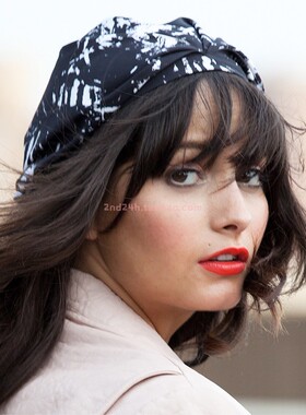 SHHHOWERCAP花色百搭黑白防水浴帽可机洗美国代购小众设计师品牌