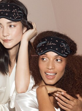 【现货】slip新款12星座真丝眼罩 字体更美！