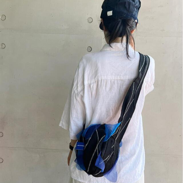 jaeyoononaka气球壳圆形包手工布艺斜挎单肩包韩国小众设计师品牌