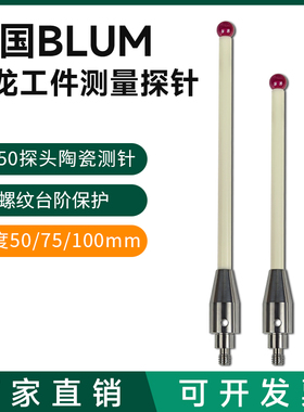 波龙工件测量TC50/60探头测针BLUM陶瓷探针P03.8000-010.100.06