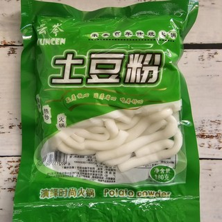 商用云岑土豆粉新鲜日期180克*100袋麻辣烫火锅用劲道爽滑可口