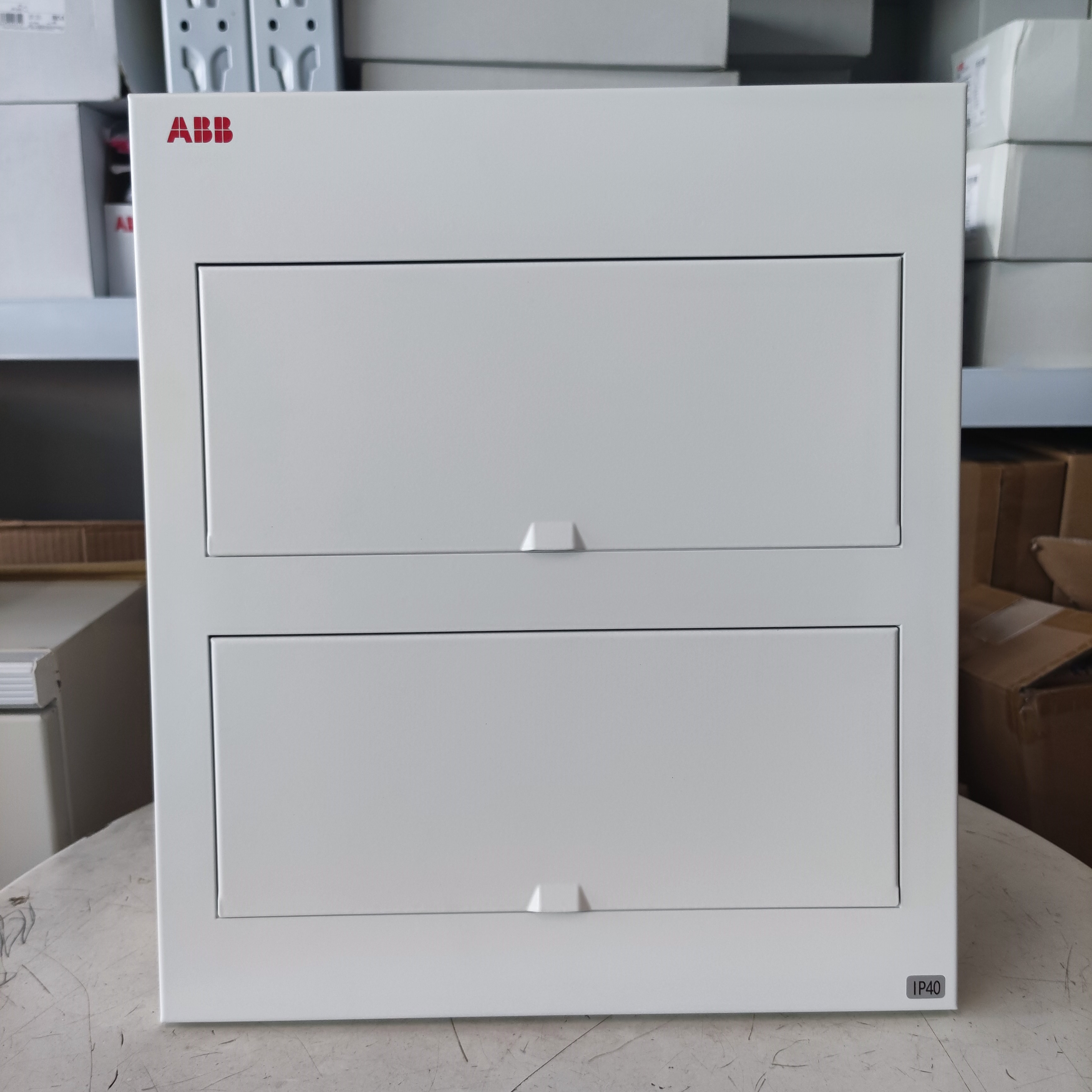 ABB强电箱全金属暗装配电箱