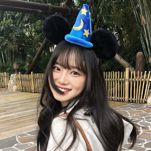 迪士尼发饰蓝色米奇魔法帽发箍