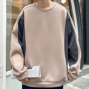 港风大码笑脸卫衣男士舒适百搭打衣服Y6717P35