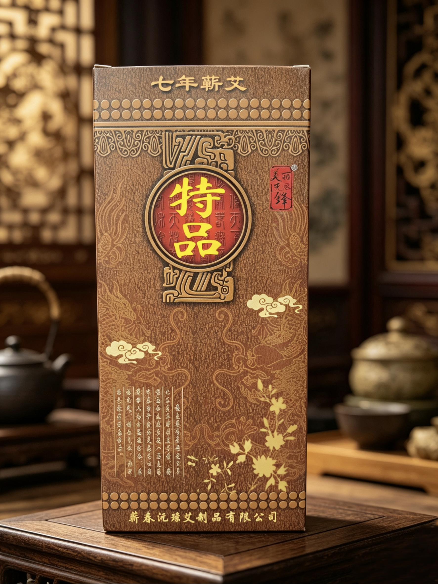 艾条七年陈蕲艾特品艾绒艾草温灸