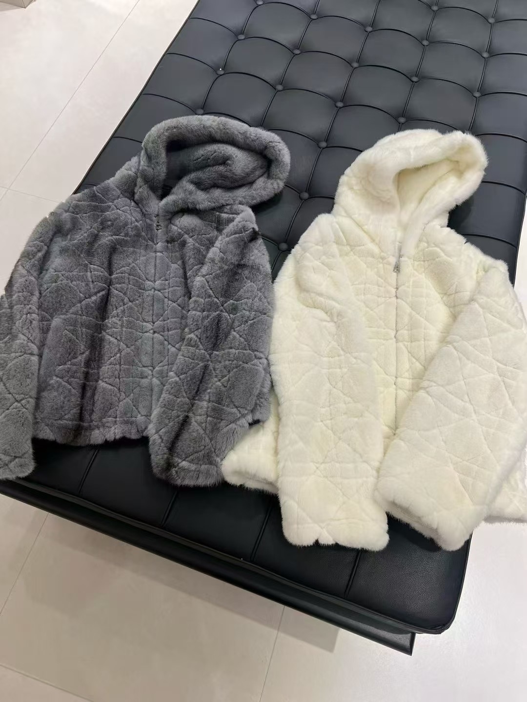 询价私！25秋冬新款进口水貂皮草外套女貂皮大衣整貂年轻时尚连帽