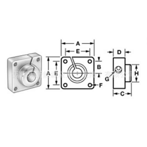 McMaster 57745K22 轴夹电机 MOTORSHAFT CLAMP .75