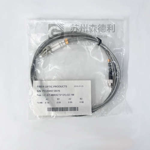 全新光纤线缆LC-ST-MM(62.5/125)-02-1M