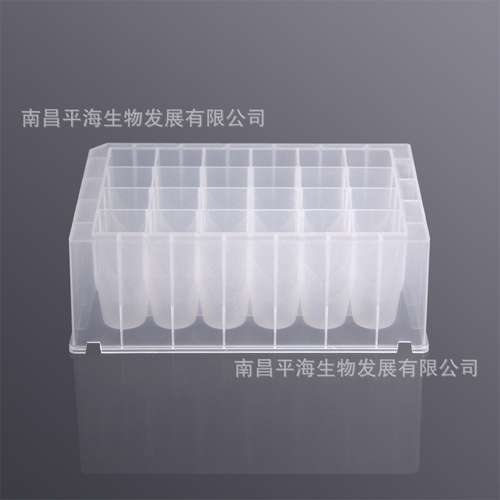 DWS-24-VC-8000 8.0ml 24孔方口V底透明深孔板
