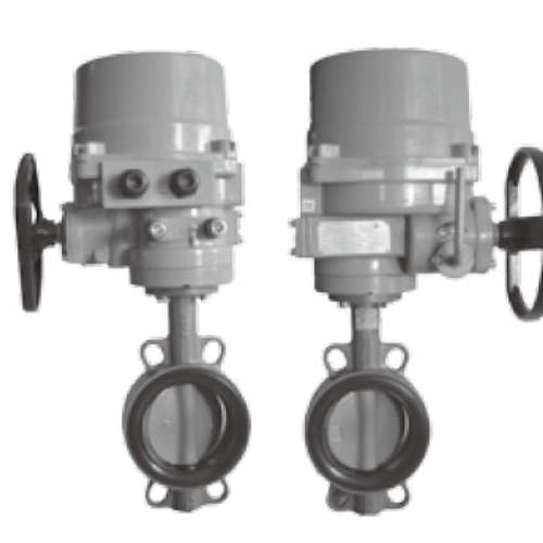 VF4461EA-C+T13CDC DN125 电动两通开关蝶阀  江森