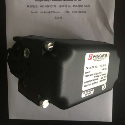 仙童FAIRCHILD调节阀 TA6000-905转换器TA6000-005美国原装进口