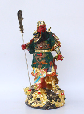 关圣帝站像树脂摆件武财神