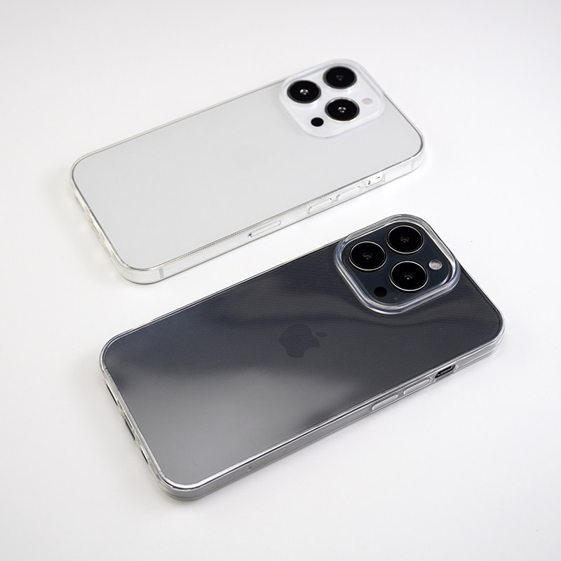 蛋壳数码适用iPhone17/AIR/16E/15/14/Plus/苹果13mini/12promax透明TPU清水壳超薄防摔全包软壳防滑防刮简约