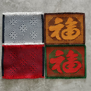 折叠凳马扎子配件加厚机器织布座面成品面蓝白面红黑面绳子送针线