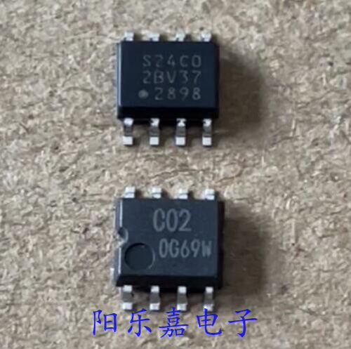 全新进口储存器 S24C02 BR24C02 AT24C02 贴片SOP-8原装
