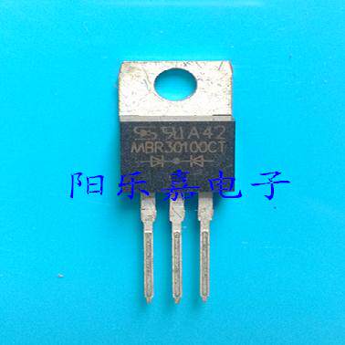 全新肖特基二极管 MBR30100CT 30A100V TO-220 进口原装