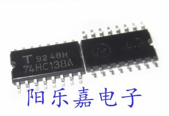 进口拆机逻辑IC 74HC138A TC74HC138AF SN74HC138NSR SOP-5.2MM