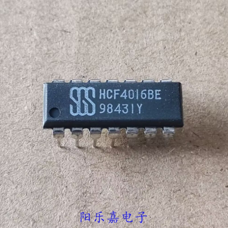 全新逻辑集成电路 HCF4016BE CD4016BE HEF4016BP DIP14 进口原装