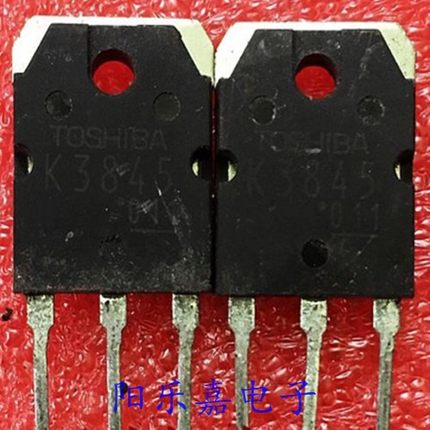 进口MOS场效应管 2SK3845 K3845 60V70A TO3P 拆机大电流变频器用