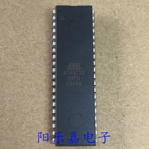 AT89C52-24PU 单片机芯片集成电路 -24PC -24PI 直插DIP-40