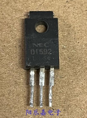 进口中功率三极管 2SD1592 D1592 TO-220F 5A500V NPN型