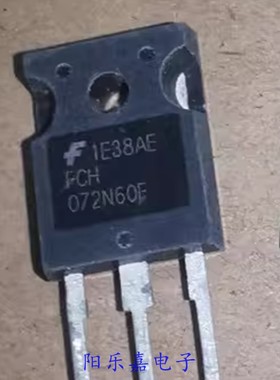进口MOS场效应管 FCH072N60F 600V52A 大功率开关电源